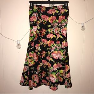 Strapless Dress. SOLD